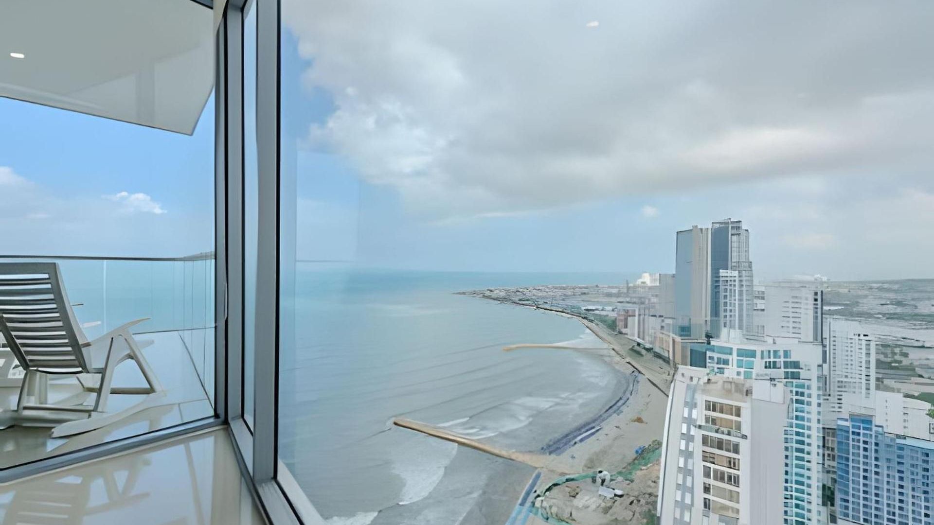 Apartamento Beachfront Penthouse 40th Sea View/historic Center Cartagena