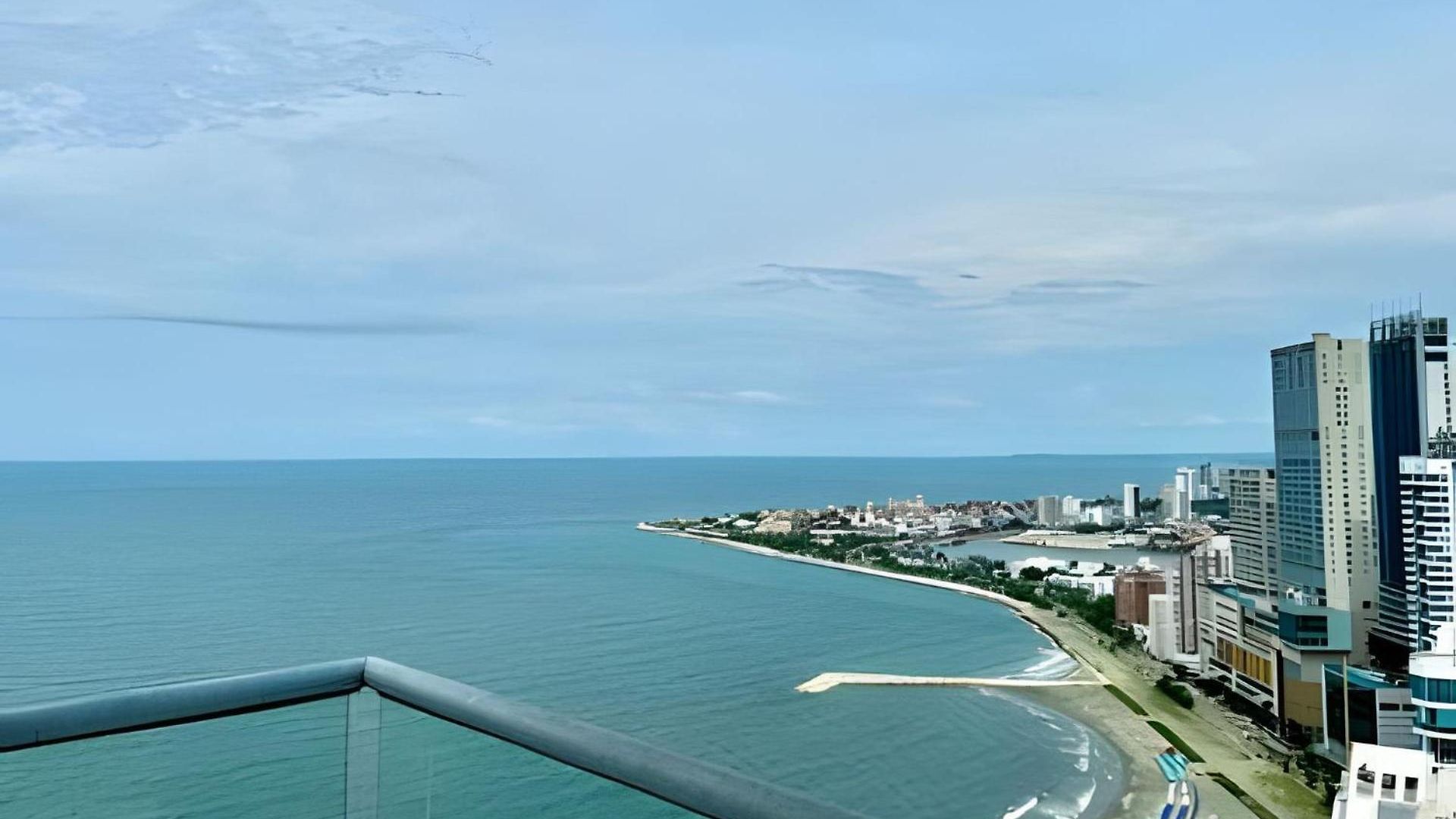 Beachfront Penthouse 40th Sea View/historic Center Apartamento