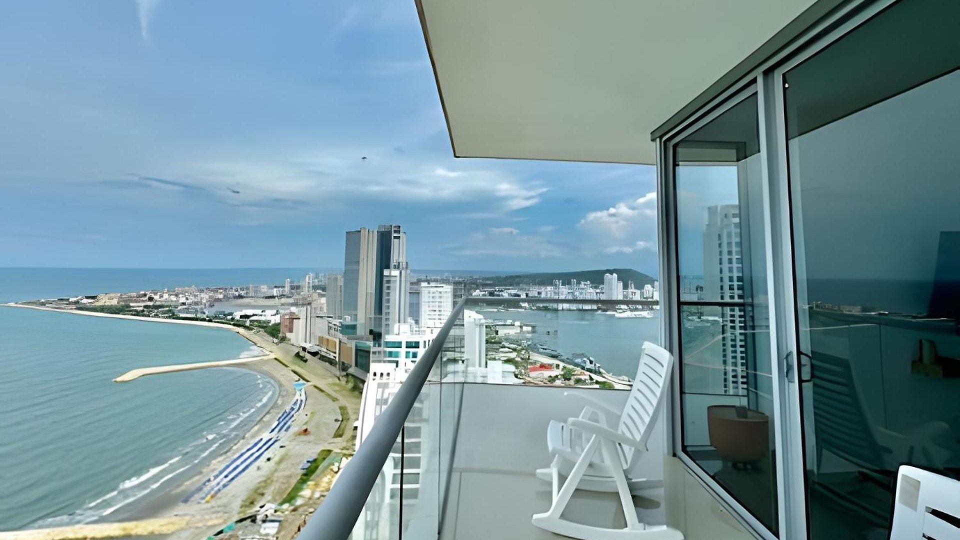 Apartamento Beachfront Penthouse 40th Sea View/historic Center *