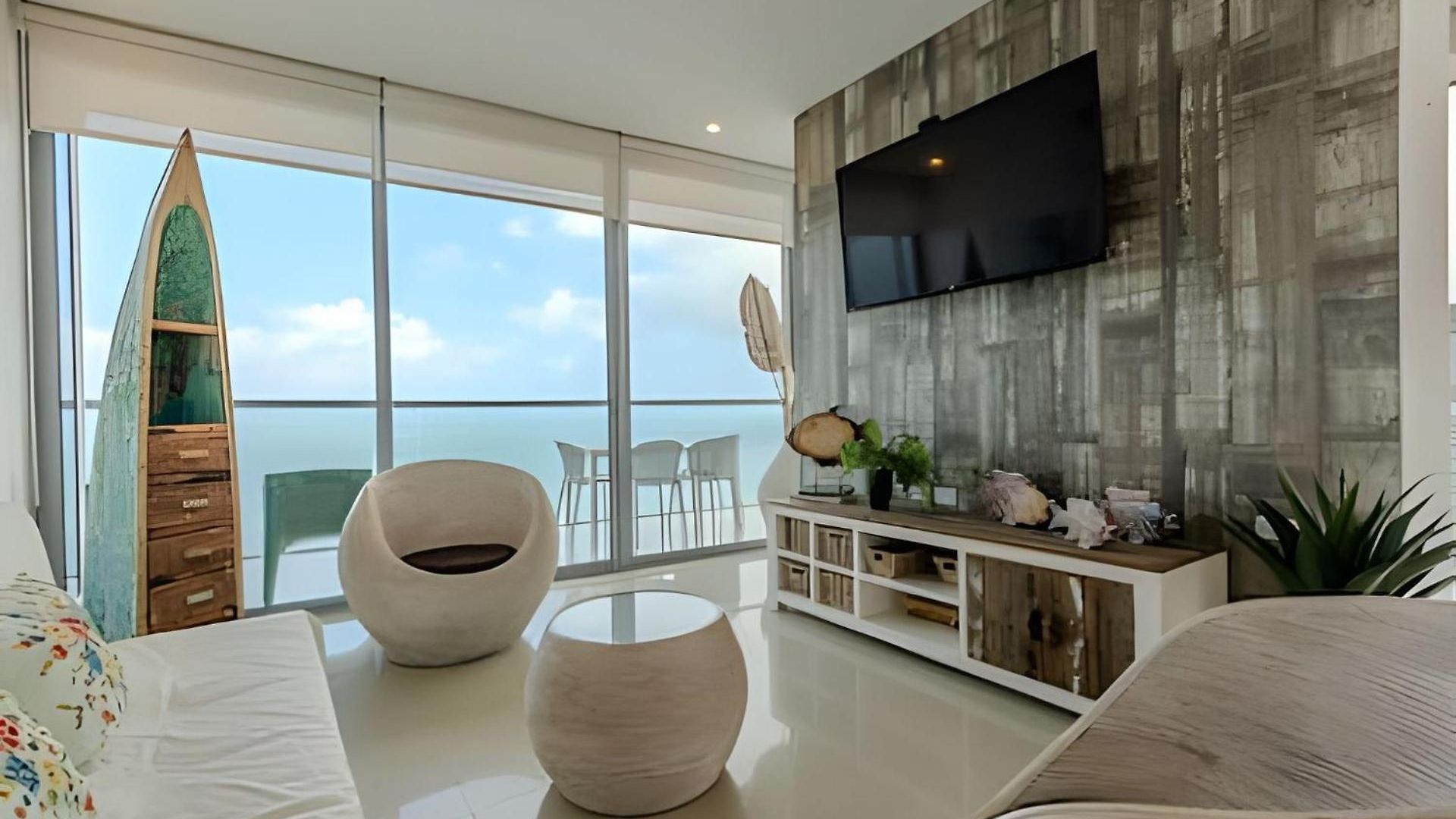 Apartamento Beachfront Penthouse 40th Sea View/historic Center