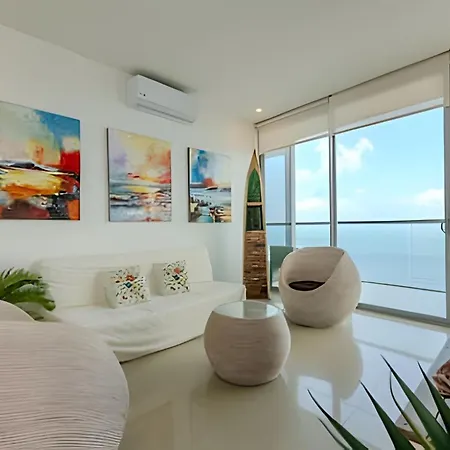 Beachfront Penthouse 40th Sea View/historic Center
